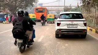 Saket to Lado Sarai 4K Bike Ride | Delhi Street View 2025 | Delhi 2025