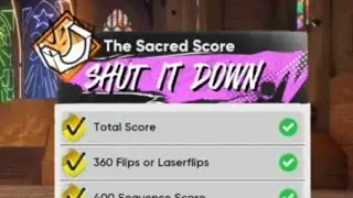 Skate - The Sacred Score Challenge