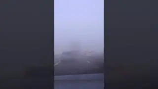 This is why you NEVER drive through fog&hellip;💥 #shorts #dashcam #accident