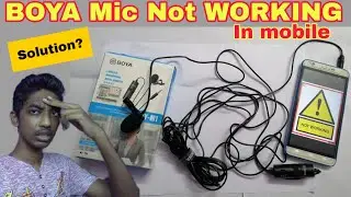 Boya Mic not working! | How to enable external mic support in tamil | TechTech Tamil