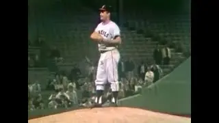 5/1/1968 Angels at Red Sox Fenway Park fans boo Jack Hamilton for his beaning of Tony Conigliaro