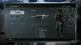 Call of Duty Ghosts: Create a Class Menu, Guns, Perks, ans Equipment - COD GHOSTS by Whiteboy7thst