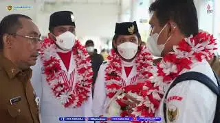 DUA ANGGOTA PASKIBRAKA NASIONAL PERWAKILAN PROVINSI MALUKU TIBA DI AMBON