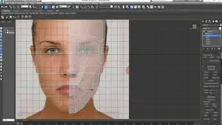 3d head modeling from sphere  low poly
