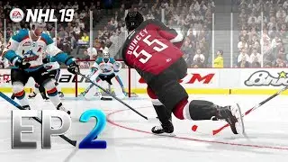 NHL 19 Be a Pro | Ep 2  | Vancouver Giants Young Sniper (Center)