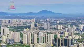 [Stock Video Footage] Ph&iacute;a T&acirc;y th&agrave;nh phố H&agrave; Nội quy hoạch b&agrave;i bản, quỹ đất rộng r&atilde;i