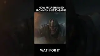 Ironman in endgame vs Infinite war #shortsfeed #mcu