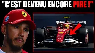 EXPLOSIF ! HAMILTON D&Eacute;VOILE FERRARI ET R&Eacute;V&Egrave;LE LE D&Eacute;SASTRE DE LA MISE &Agrave; JOUR &Agrave; MUGELLO