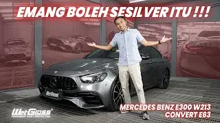WARNA KEGELAPAN? GANTI WARNA AJA!!! MERCY E300 W213