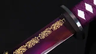 Фиолетовый меч самурая ниндзя от True Katana