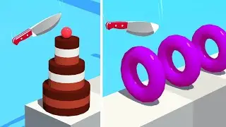 Slice It All Gameplay! Satisfying and Relaxing ASMR Slicing Video NEW UPDATE