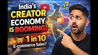 🥇 India&rsquo;s Creator Economy Is BOOMING 🚀 | 1 in 10 Online Sales?#viral#shorts