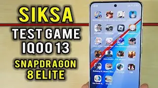Full Test Game Siksa IQOO 13  Snapdragon 8 Elite Gaming Libas Rata Kanan