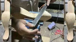 How to make Victorian table leg.