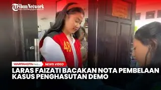 FULL, Sambil Menangis, Laras Faizati Nota Pembelaan Kasus Penghasutan Demo