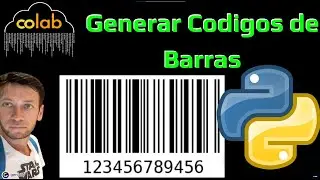 Generar Código de Barras en Python (Google Colab)