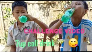 7up, Cold Drink challenges video!! Ariyan & Biliyen !!Spring Vibes With Sachow blossom !! 2025