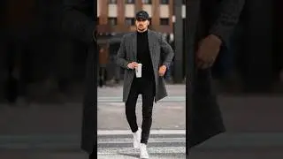Mens fashion| Long coat style |winter fashion| |winter outfit ideas #shorts #ytshorts|Swofficial5787