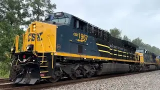 CSX 1967 Seaboard Coast Line Heritage Leads I026-15 at Callahan, FL