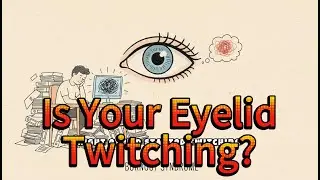 Is Your Eyelid Twitching? Your Body is Trying to Tell You Something