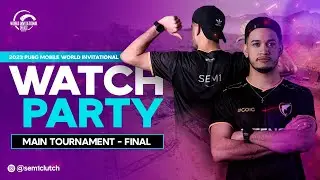 [WatchParty] PMWI 2023 Main Tournament D3 - PUBG MOBILE