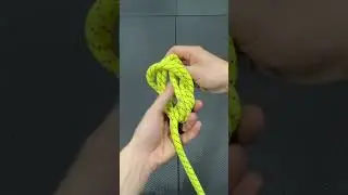 How to tie a triple loop figure 8 #camping #rope #diy #knottying #outdoorsman  #rescue #firefighter