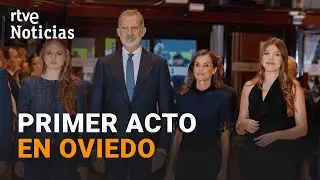 PREMIOS PRINCESA DE ASTURIAS 2025: La FAMILIA REAL preside el CONCIERTO en la v&iacute;spera de la ENTREGA