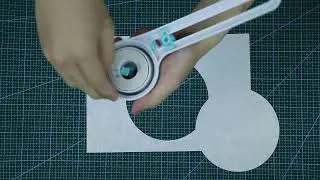 Rotary Cutters Circular Paper Cutter,Rotary Circle Cutter for Children Cut Circle Paper Trimmer