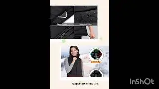 Smart Heated Vest for Women ❄️ | 5-in-1 Controller | Lightweight Winter Jacket Review