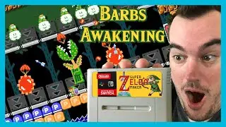 Never playing as Mario again! - Barb's First Zelda Level in Mario Maker 2