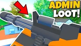 I FOUND TOO MUCH ADMIN LOOT! (Modded Unturned #162)