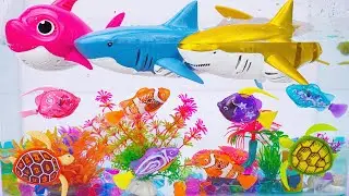 Ultimate Ocean Toys Playset, ROBO FISH toy 🌊UNDERWATER ECOSYSTEM Satisfying Unboxing | Review Toys