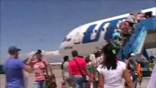 аэропорт Анталии, летим домой в Омск июнь 2014г.