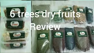 6 trees dry fruits review || 6 trees green earth good health