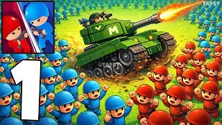🏰 Tower War Gameplay Walkthrough Part 1 – From One Tower to Total Domination (Android,iOS)