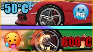 HOT Brakes vs COLD Brakes | BeamNG Drive