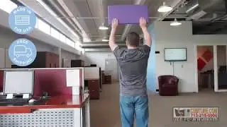 workstation dividers accessorize any workstation for privacy