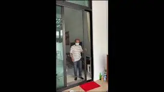Sliding Door with Magnetic Insect Screen - AmazingSeal Singapore
