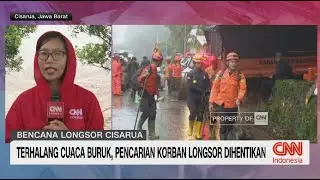 Terhalang Cuaca Buruk, Pencarian Korban Longsor Dihentikan