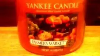 Yankee Candle Review Farmer's Market
