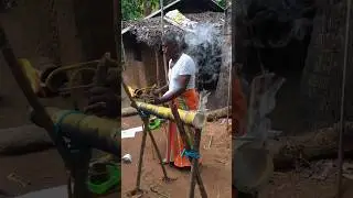 Bamboo cannon 😢😢රතින්න ගන්න සල්ලි නැති නිසා අපි හැදුව උනබට තුවක්කුවක් #shorts