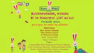 Euro Kids, Kuvempunagar, Mysuru