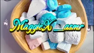 【Original】 A Pot of Reprocessed Chalks, with Various Textures～#gymchalk #relax 