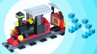 Building the very rare Legoland Train from the Lego Inside Tour 2014 [Lego 4000014]