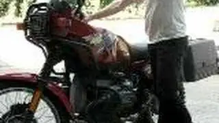 Kick-starting BMW r100gs