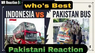 Indonesia vs Pakistan Bus Comparison | Luxury Buses Showdown! | Pakistani Reaction