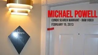 Susan Powell case - Michael Powell condo search warrant raw video