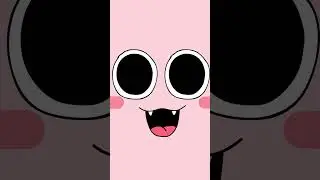 Kirby Animation - tree cutting (Chainsaw Man) #shorts