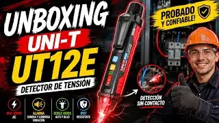 Detector de TENSIÓN⚡️UNI-T PRO  UT12M AliExpress 🛒