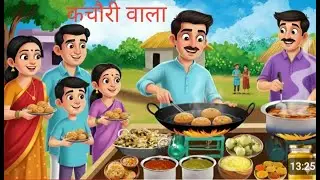 गरीब कचौरी वाले की जादुई कड़ाही | Emotional Hindi Moral Story | Gareeb Kachori Wala#cartoon #